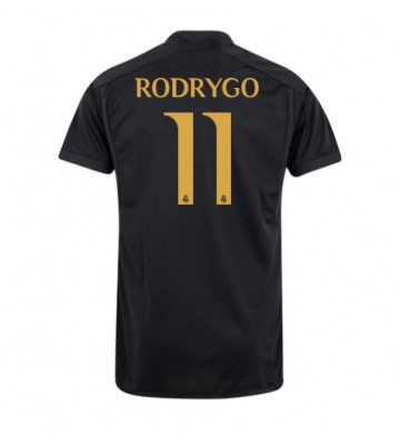 Maillot de foot Real Madrid Rodrygo Goes #11 Troisième 2023-24 Manches Courte